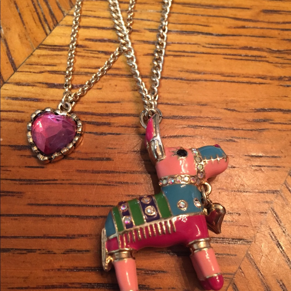 Betsey JOHNSON Double Chain Necklace